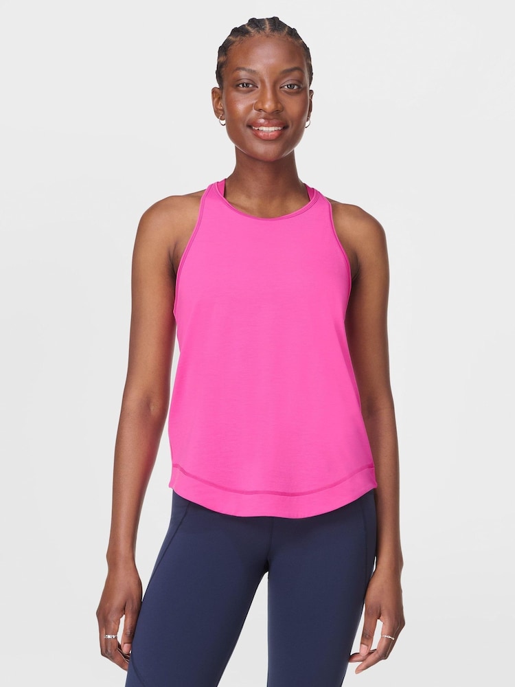 Sweaty Betty Pink Breathe Easy Run Vest - Image 1 of 7