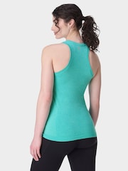 Sweaty Betty Blue Athlete Seamless Workout Tank Top - Image 2 of 7