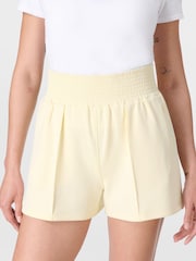 Sweaty Betty Yellow Sand Wash CloudWeight Shorts - Image 1 of 8