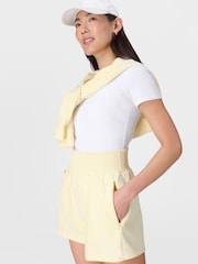 Sweaty Betty Yellow Sand Wash CloudWeight Shorts - Image 3 of 8