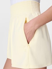 Sweaty Betty Yellow Sand Wash CloudWeight Shorts - Image 5 of 8