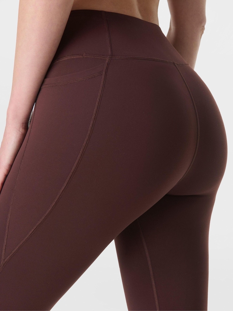 Sweaty Betty Brown 7/8 Length Ultimate Studio Leggings - Image 3 of 6
