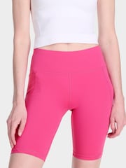 Sweaty Betty Pink 9" Inseam Power 6" Biker Shorts - Image 1 of 8