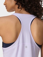 Sweaty Betty Purple Breathe Easy Run Vest - Image 6 of 7