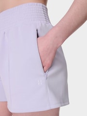 Sweaty Betty Purple Sand Wash CloudWeight Shorts - Image 3 of 7