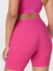 Sweaty Betty Pink 6" Inseam Power 6" Biker Shorts - Image 2 of 8