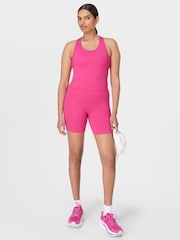 Sweaty Betty Pink 6" Inseam Power 6" Biker Shorts - Image 7 of 8