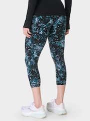 Sweaty Betty Black Power Cropped Workout Leggings - Image 6 of 8