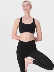 Черный - Sweaty Betty Ultimate Studio Racerback Bra - Изображение 3 из 7