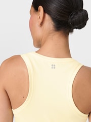 Sweaty Betty Yellow Athlete Seamless Workout Tank Top - Image 4 of 6