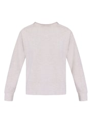 Sweaty Betty Cream Wind Down Crew Neck Pullover Jumper - Image 7 of 7