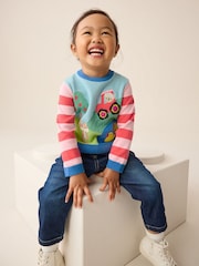 Multi Farm Scene Jumper (3mths-7yrs) - Image 2 of 8