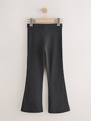 Black 1 Pack Flare Leggings (3-16yrs) - Image 2 of 4