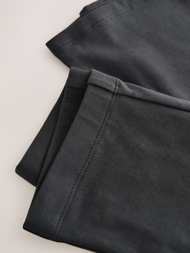 Black 1 Pack Flare Leggings (3-16yrs) - Image 4 of 4