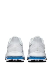 Nike White/Blue Pegasus Premium Running Trainers - Image 7 of 10
