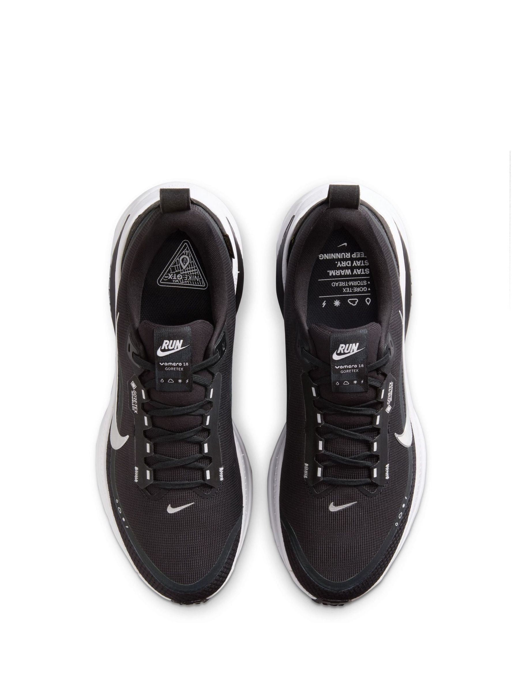 Comprar Preto/Branco - Tênis de corrida Nike Vomero 18 com GORE