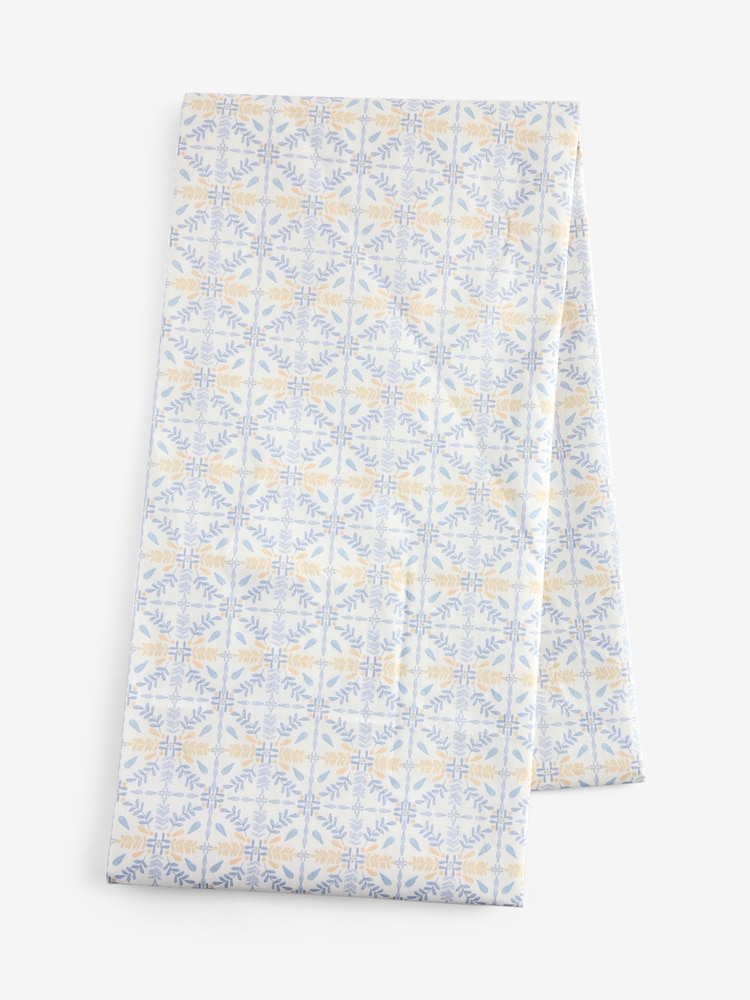 Blue Alice Tile Wipeclean Table Cloth - Image 1 of 1