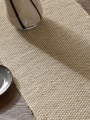 Cotton and Jute Mix Dining Table Runner - Bild 3 von 4