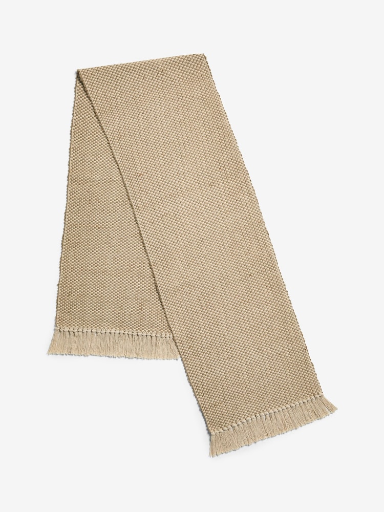 Cotton and Jute Mix Dining Table Runner - Bild 4 von 4