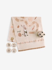 Easter Bunny Rabbit Game Dining Table Runner - Obraz 4 z 4