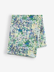 Purple Floral Wipe Clean Table Cloth - Image 1 of 1