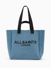 AllSaints Blue Izzy E/W Tote Bag - Image 1 of 5