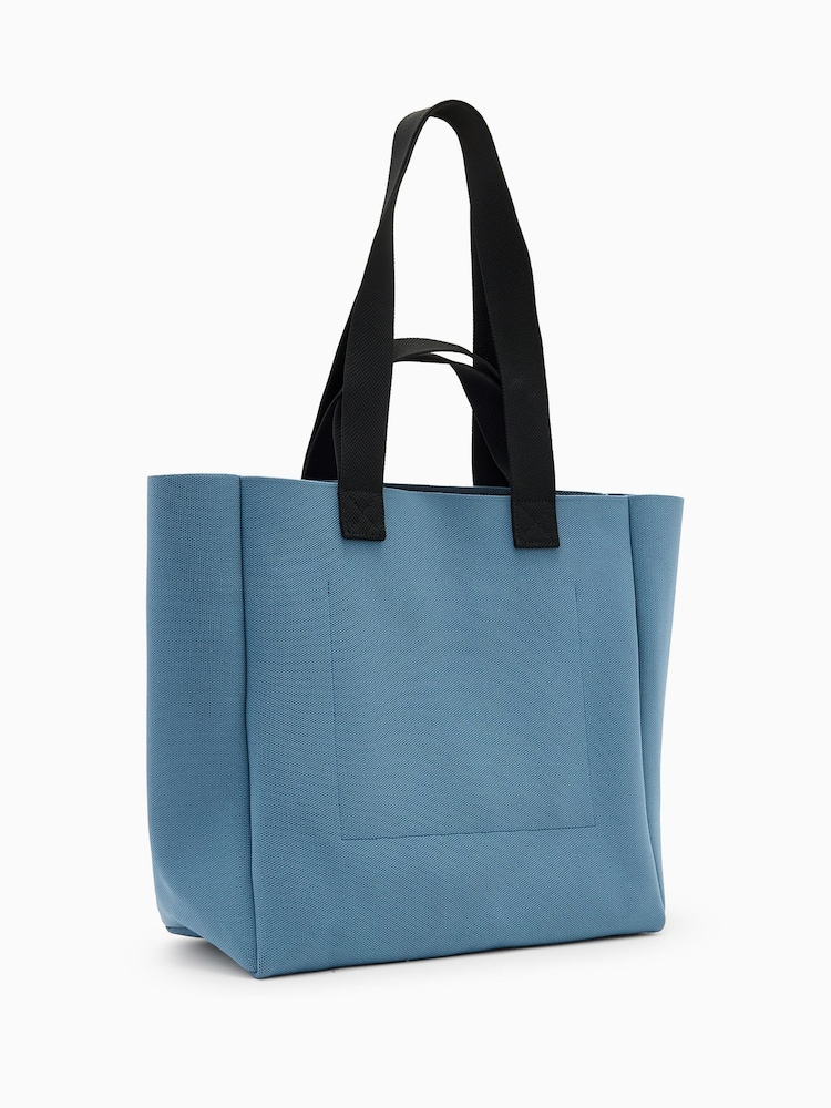 AllSaints Blue Izzy E/W Tote Bag - Image 2 of 5