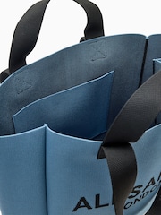 AllSaints Blue Izzy E/W Tote Bag - Image 4 of 5