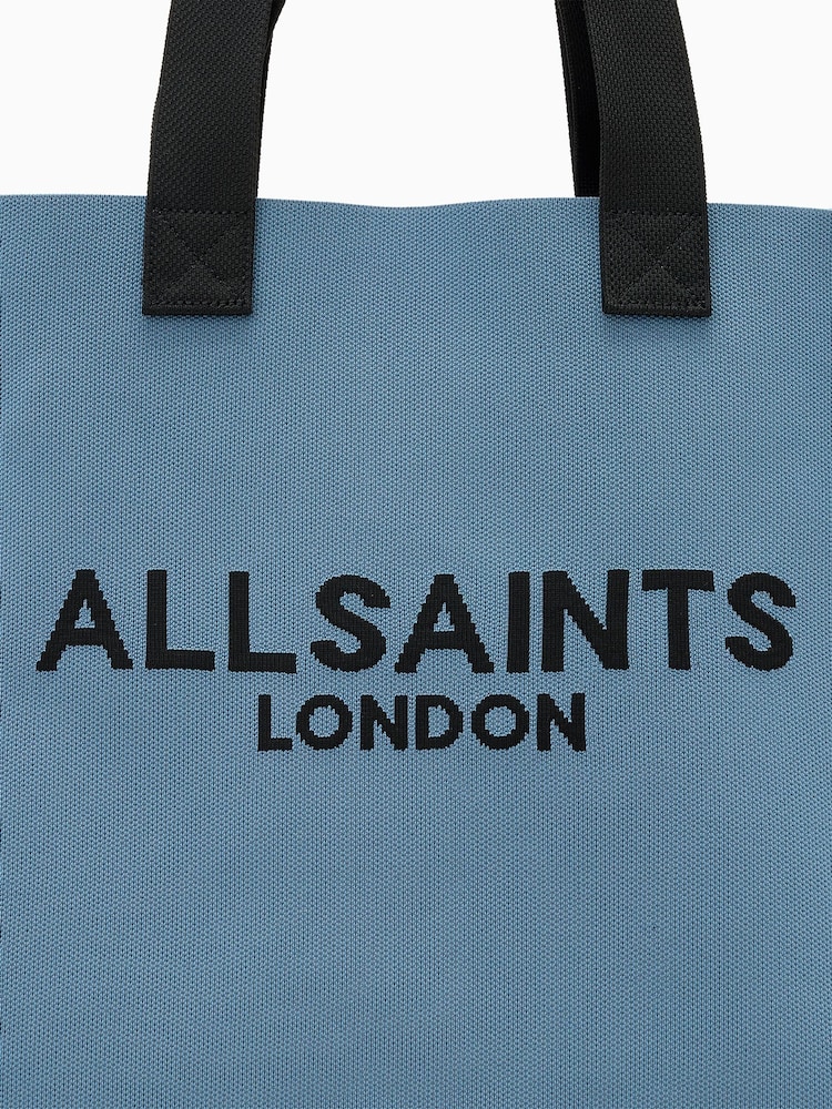 AllSaints Blue Izzy E/W Tote Bag - Image 5 of 5