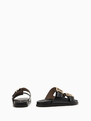 AllSaints Black Magda Stud Sandals - Image 3 of 5
