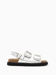 Plateado - AllSaints Isla Sandals - Imagen 1 de 5