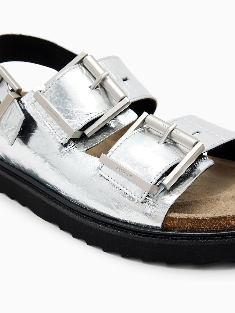 Plateado - AllSaints Isla Sandals - Imagen 5 de 5