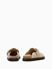 AllSaints Brown Skye Slippers - Image 3 of 5