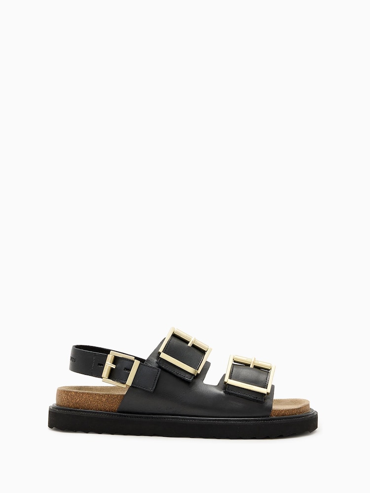 Negro - AllSaints Isla Sandals - Imagen 1 de 5
