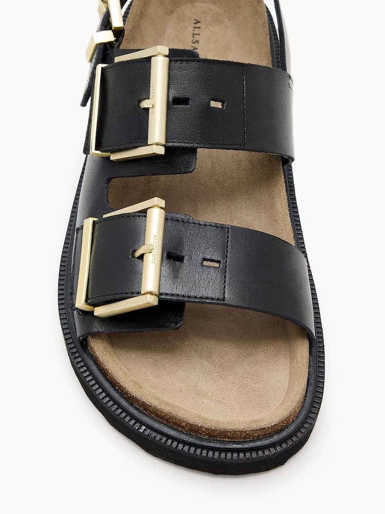 Negro - AllSaints Isla Sandals - Imagen 2 de 5