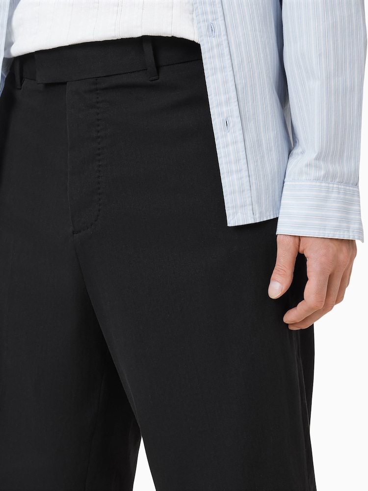 AllSaints Black Bay Shorts - Image 6 of 8