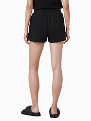 AllSaints Black Sorri 100% Organic Cotton Sweat Shorts - Image 2 of 5