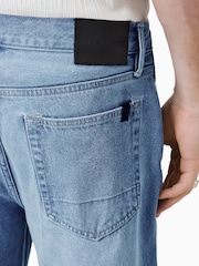 AllSaints Blue Lenny 100% Organic Cotton Jeans - Image 4 of 9