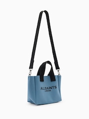 AllSaints Blue Izzy Mini Tote Bag - Image 2 of 6