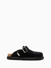 AllSaints Black Randal Mules - Image 1 of 5