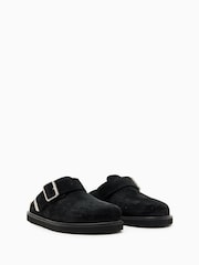 AllSaints Black Randal Mules - Image 2 of 5