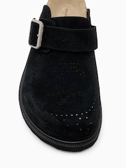 AllSaints Black Randal Mules - Image 5 of 5