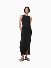 AllSaints Black Rivi Dress - Image 1 of 8