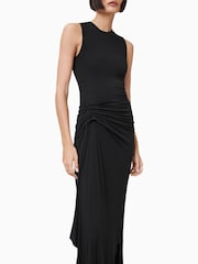 AllSaints Black Rivi Dress - Image 2 of 8