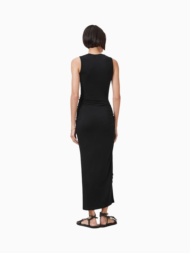 AllSaints Black Rivi Dress - Image 7 of 8