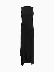 AllSaints Black Rivi Dress - Image 8 of 8
