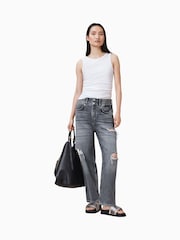 AllSaints White Katarina Tank - Image 4 of 8