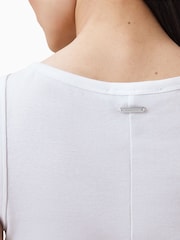 AllSaints White Katarina Tank - Image 7 of 8