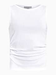AllSaints White Katarina Tank - Image 8 of 8