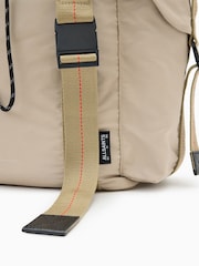 AllSaints Cream Mars Rope Backpack - Image 6 of 6